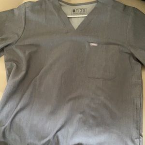 Figs Chisec Top Graphite